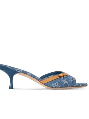 LOUIS VUITTON NEO REVIVAL MULE DENIM BLUE 1ACIZB - 9