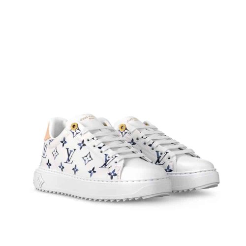 LOUIS VUITTON TIME OUT SNEAKER BLUE 1AHOOF
