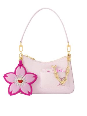 LOUIS VUITTON X TAKASHI MURAKAMI MARELLINI CHEEKY PINK 19CM M13101